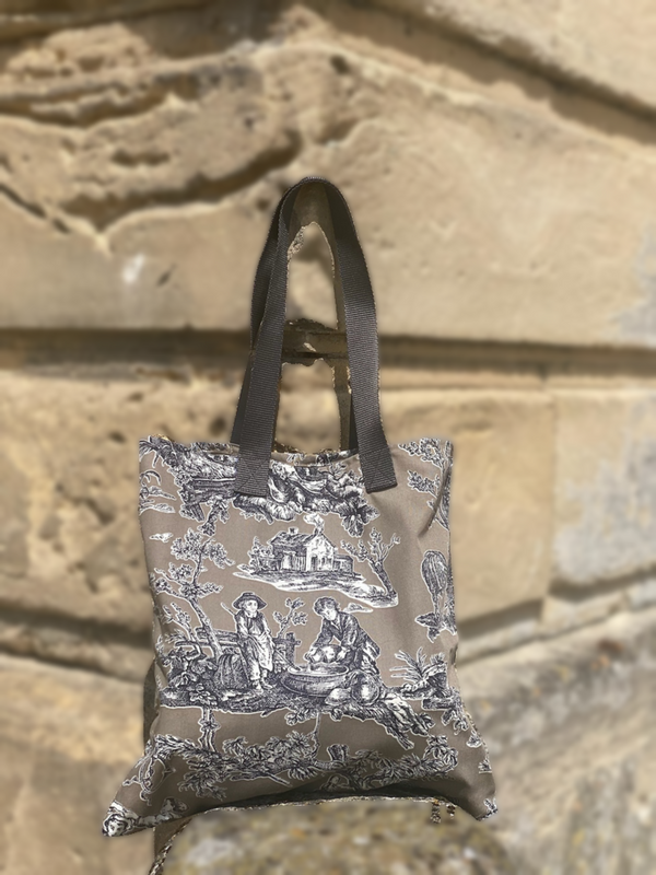 Tote bag en tissu patrimonial